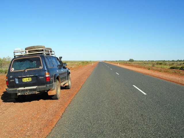 Odometer 119000km, 54km east of Port Hedland, WA