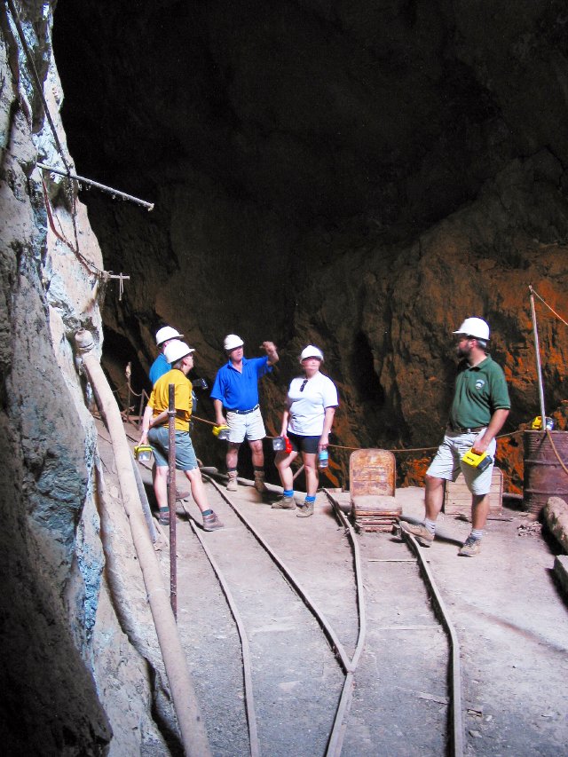 Comet Gold Mine tour