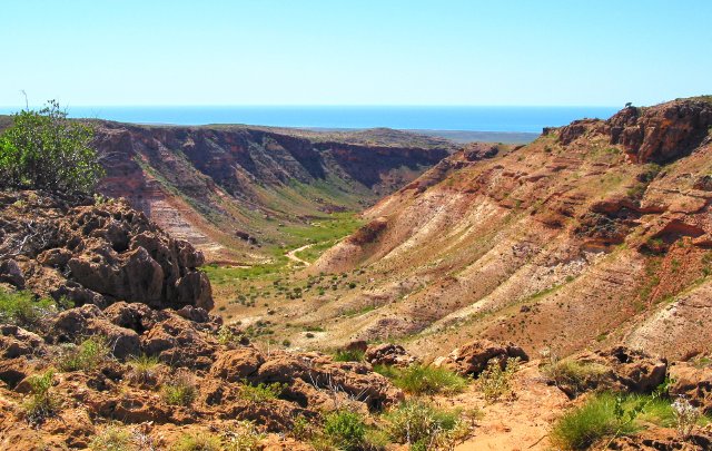 Cape Range landscape, Such odd looking country!