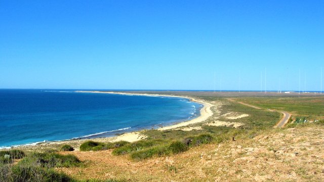 View from Vleming Lighthouse, near Exmouth, WA