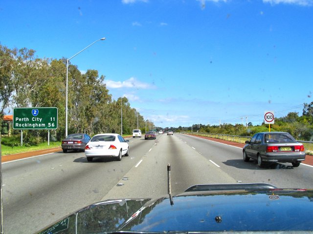 Look an awful lot like California freeways.  Except you drive on the wrong side.