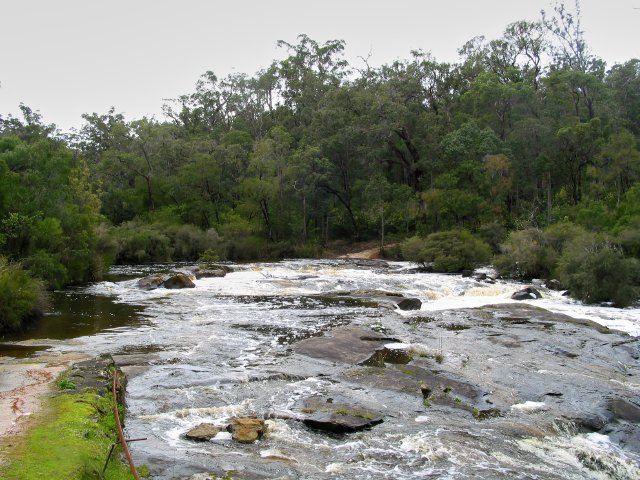 River full.  Backtrack needed.