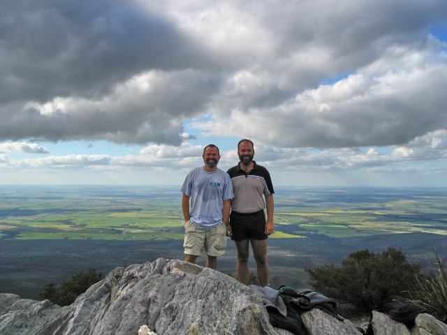 Us on Bluff Knoll