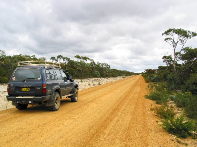 Odometer 127014km, 55km east of Jerramungup, Western Australia