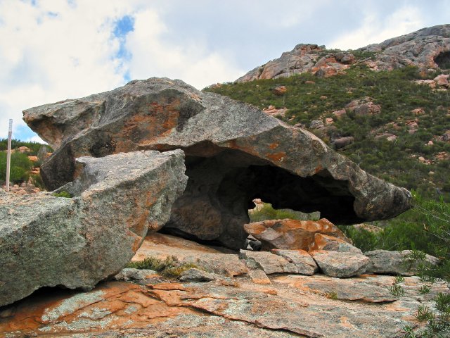 Granite up Peak Charles