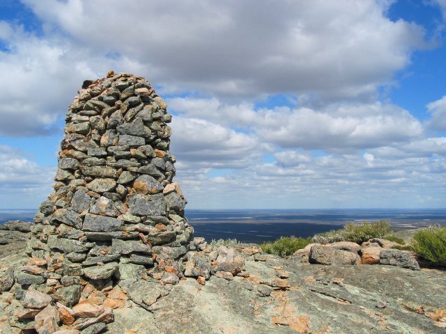 Cairn on Peak Charles