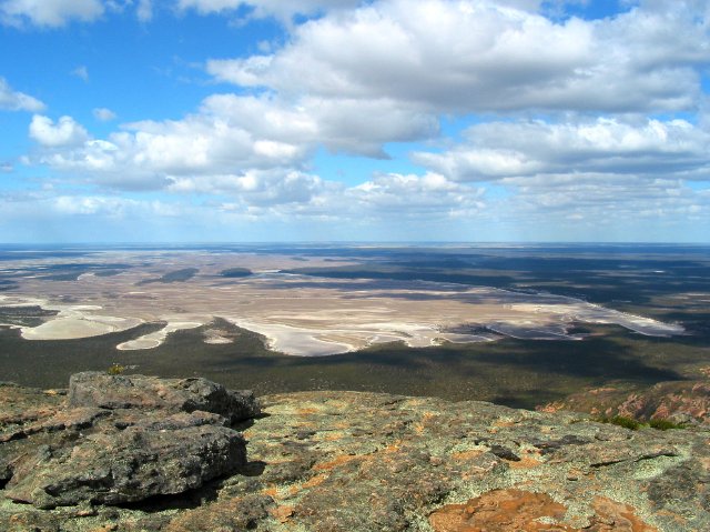 View northeast from Peak Charles