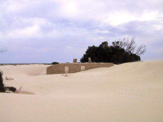 Eucla Telegraph Station.  4:43pm