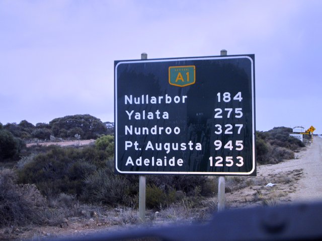 Across the Nullarbor