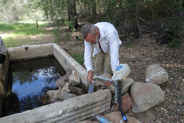 Barrel Spring. PCT mile 101