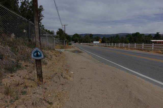 PCT, mile 454.  Agua Dulce