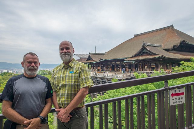 Us at Kiyomizu-dera