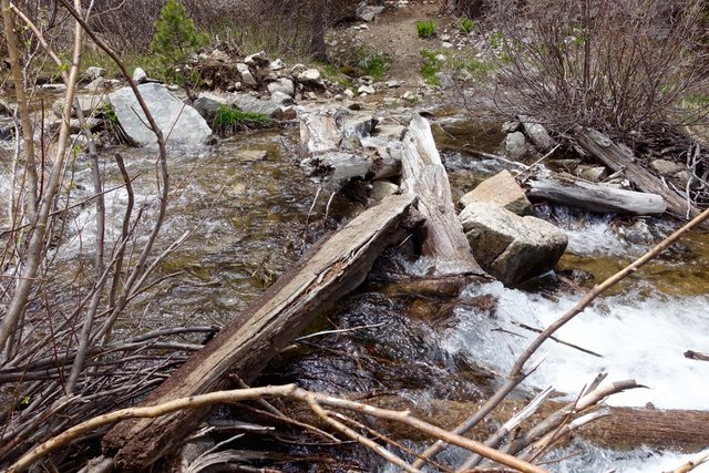 Another creek crossing, m797