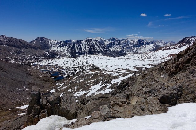 Looking north/west from Pinchot Pass, m807