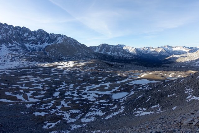 Looking south (east) from Mather Pass, m816