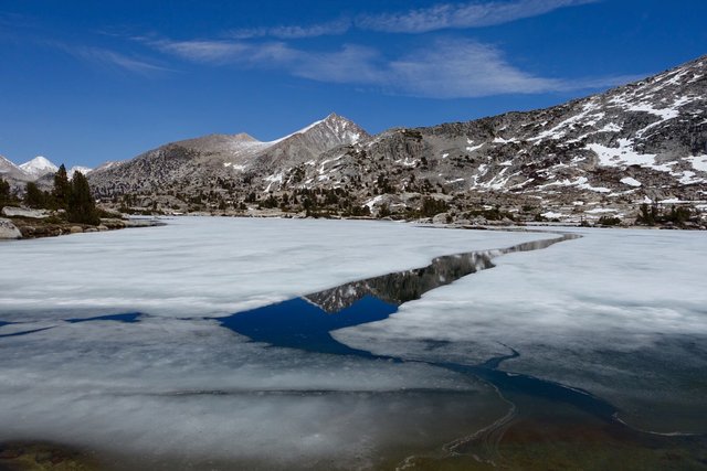 Ice on Marie Lake