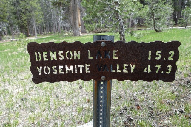 Yosemite Valley is a long walk