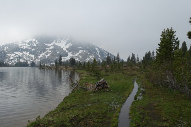 Dorothy Lake, gloomy