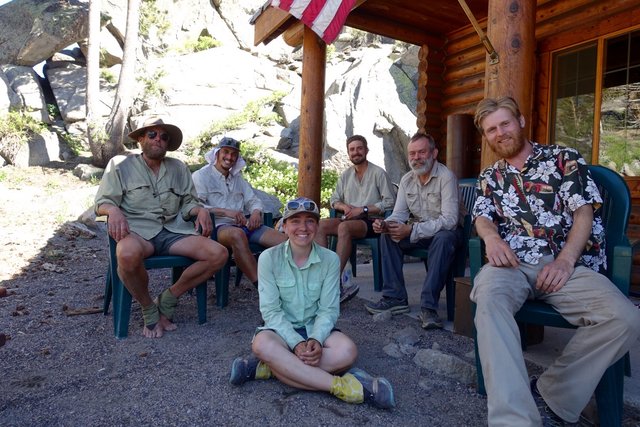 Hikers at Carson Pass