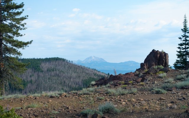Mt Lassen from afar