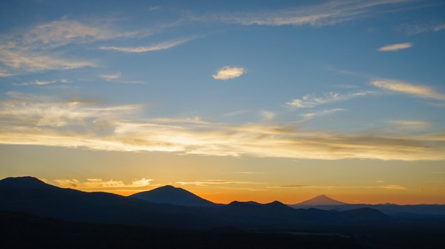 Sunset, Hat Creek Rim