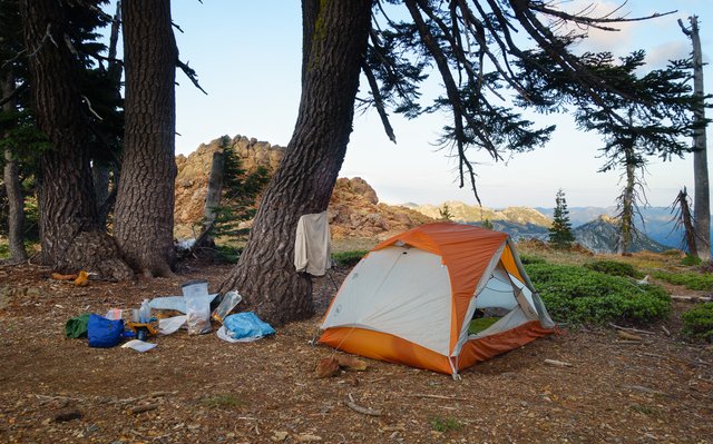 Campsite, July 12