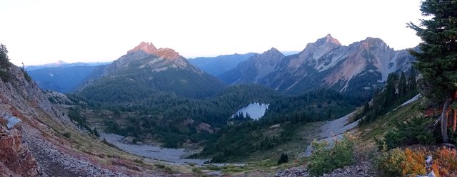 Three Queens above Park Lake