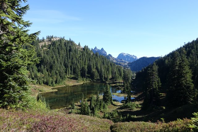 Trailside lake