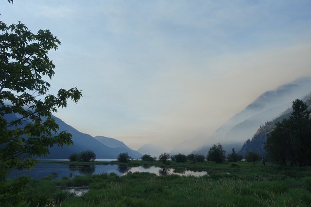 Top of Lake Chelan landscape