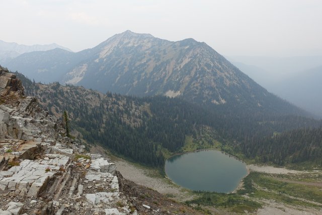 Hopkins Lake from Devils Stairway