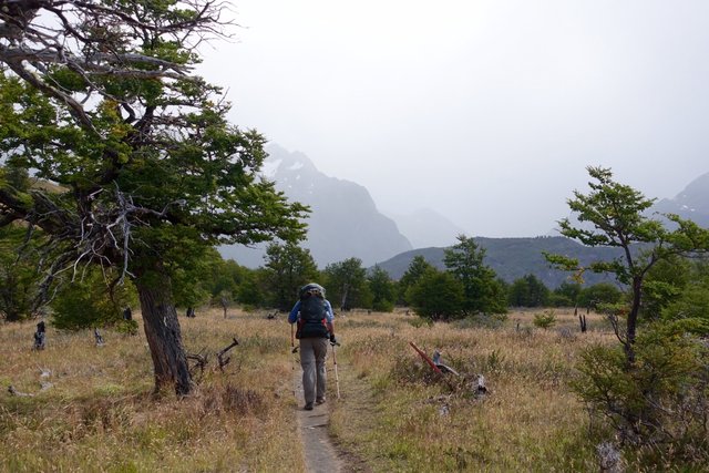 Circuit O Day 1: Torres to Dickson, Torres del Paine National Park