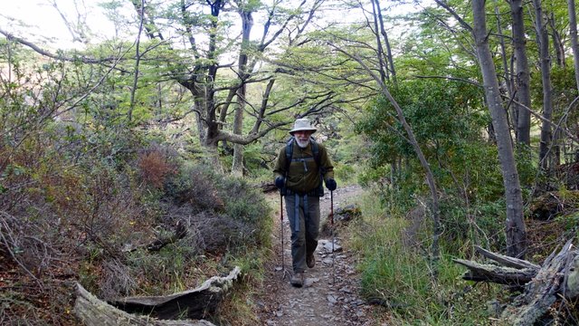 On the way to Paine Grande