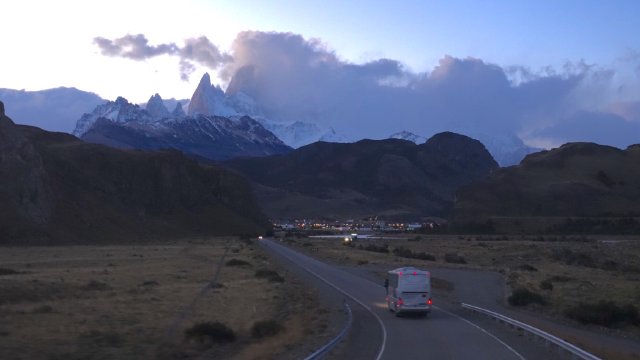 El Chaltén, sunset