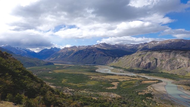 Glacial valley