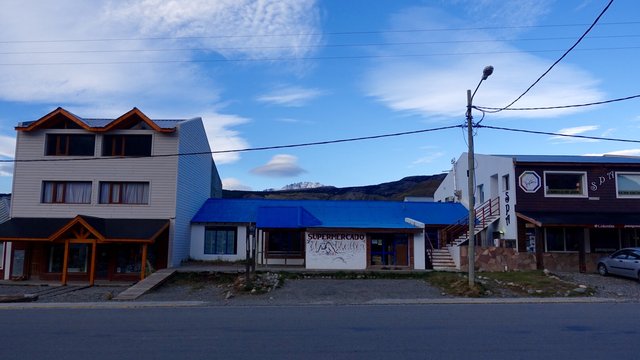 El Chaltén storefronts, kinda there