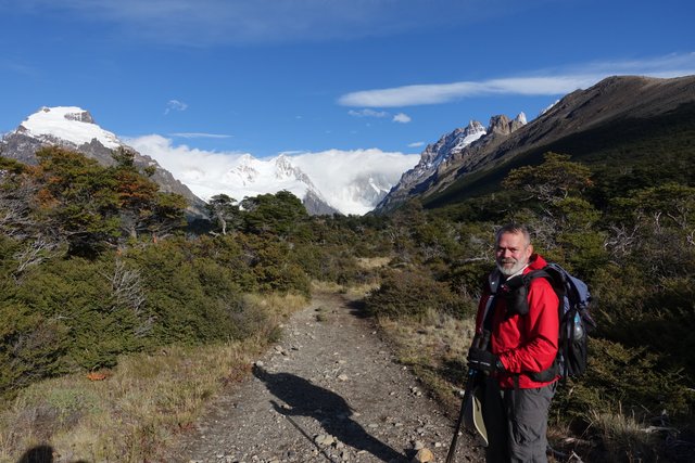 Me, on the trail