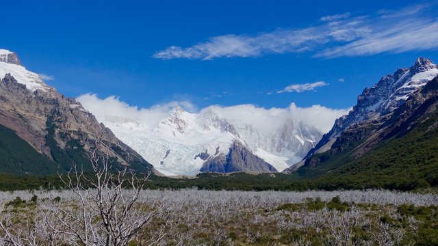 Vista west to the Andes