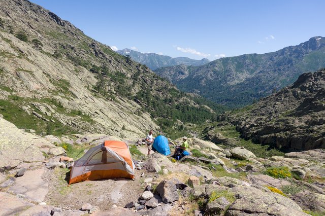 Campsite, Refuge Tighiettu