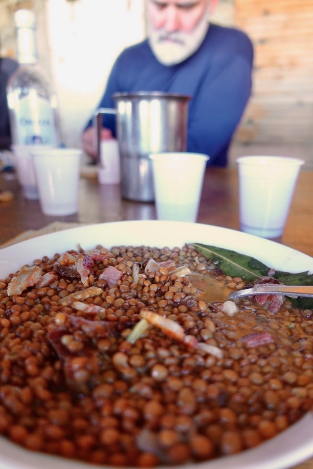 Yummy lentil stew