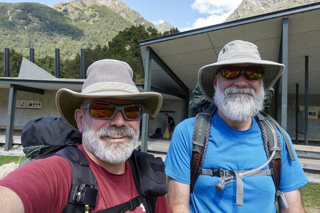 Routeburn Track start