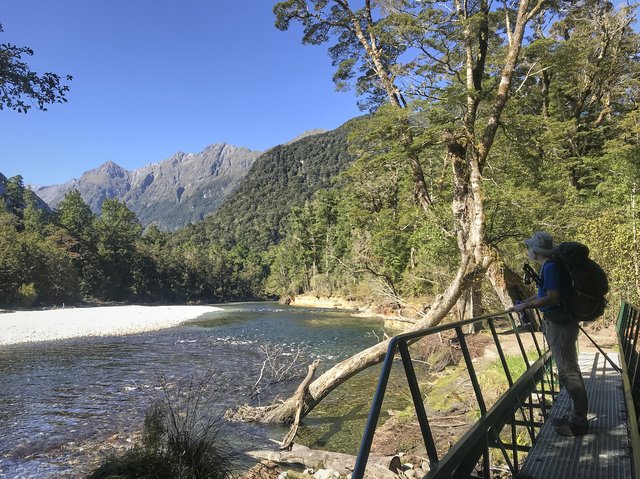 Along the river