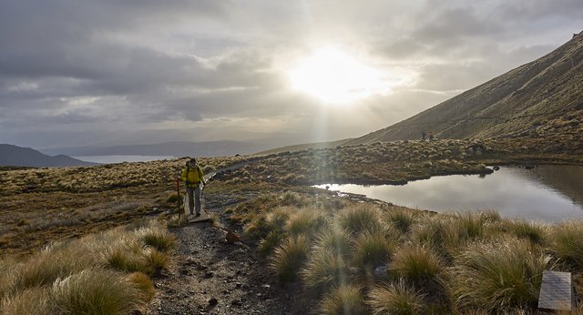 Past the tarns