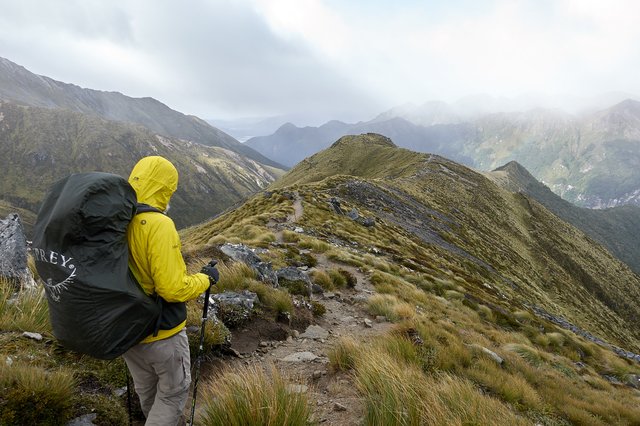 Down the ridgeline