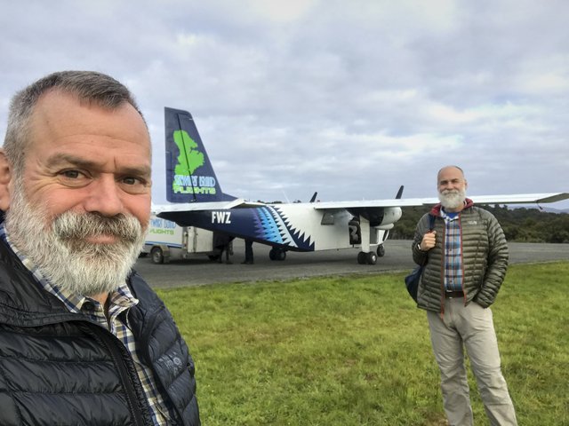 Flight to Invercargill