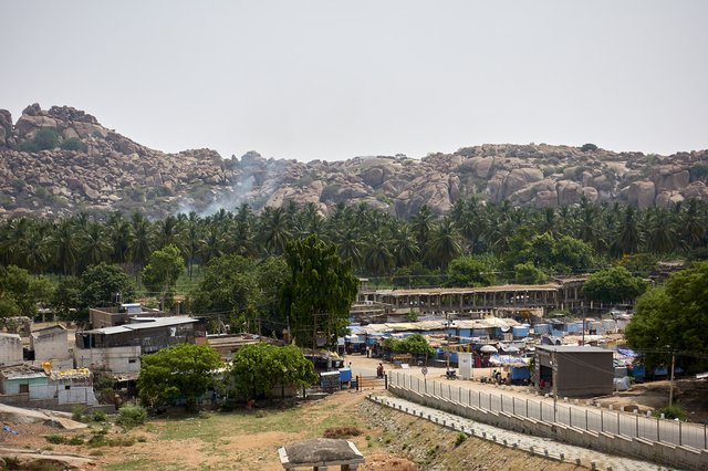 Hampi bazaar