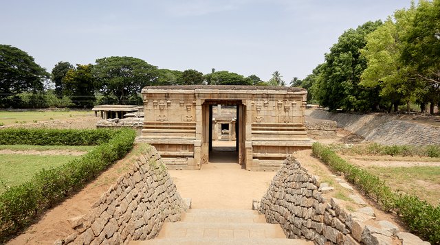 Underground temple