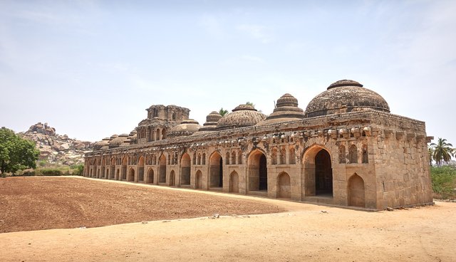 Elephant stables