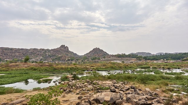 Hampi river