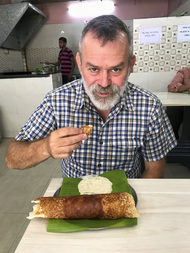 Benne masala dosa for brekkie