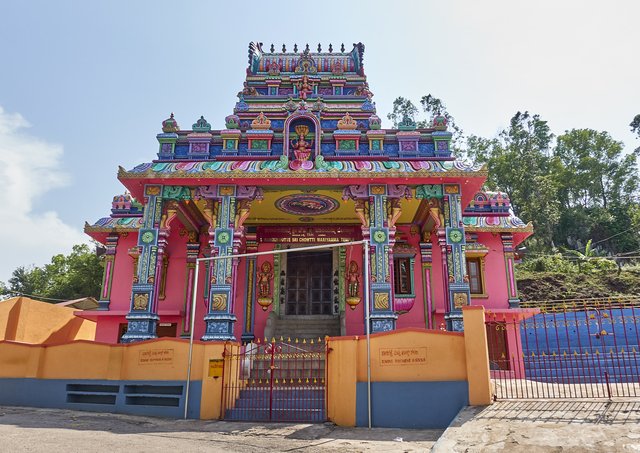 Colorful Hindu Temple